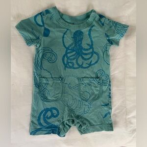 TEA Collection boys romper size 9-12 months